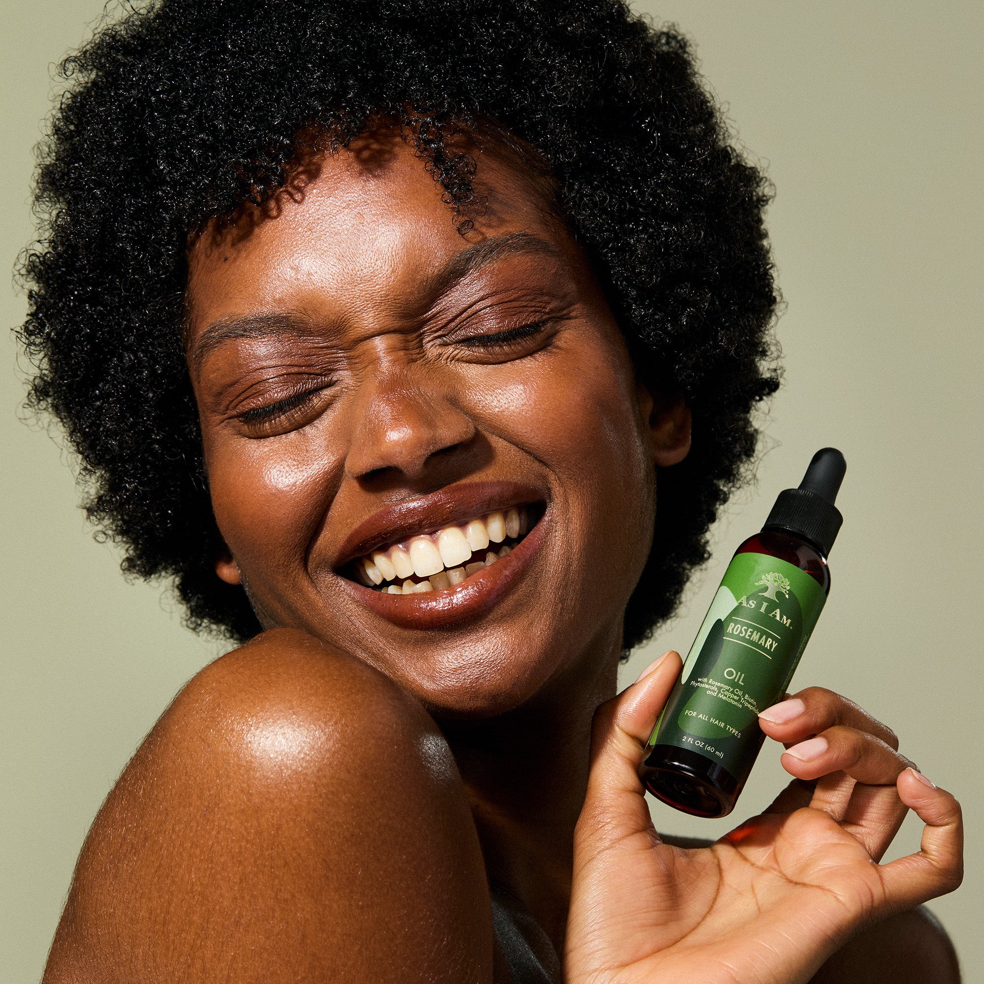 Rosemary oil photoshoot image