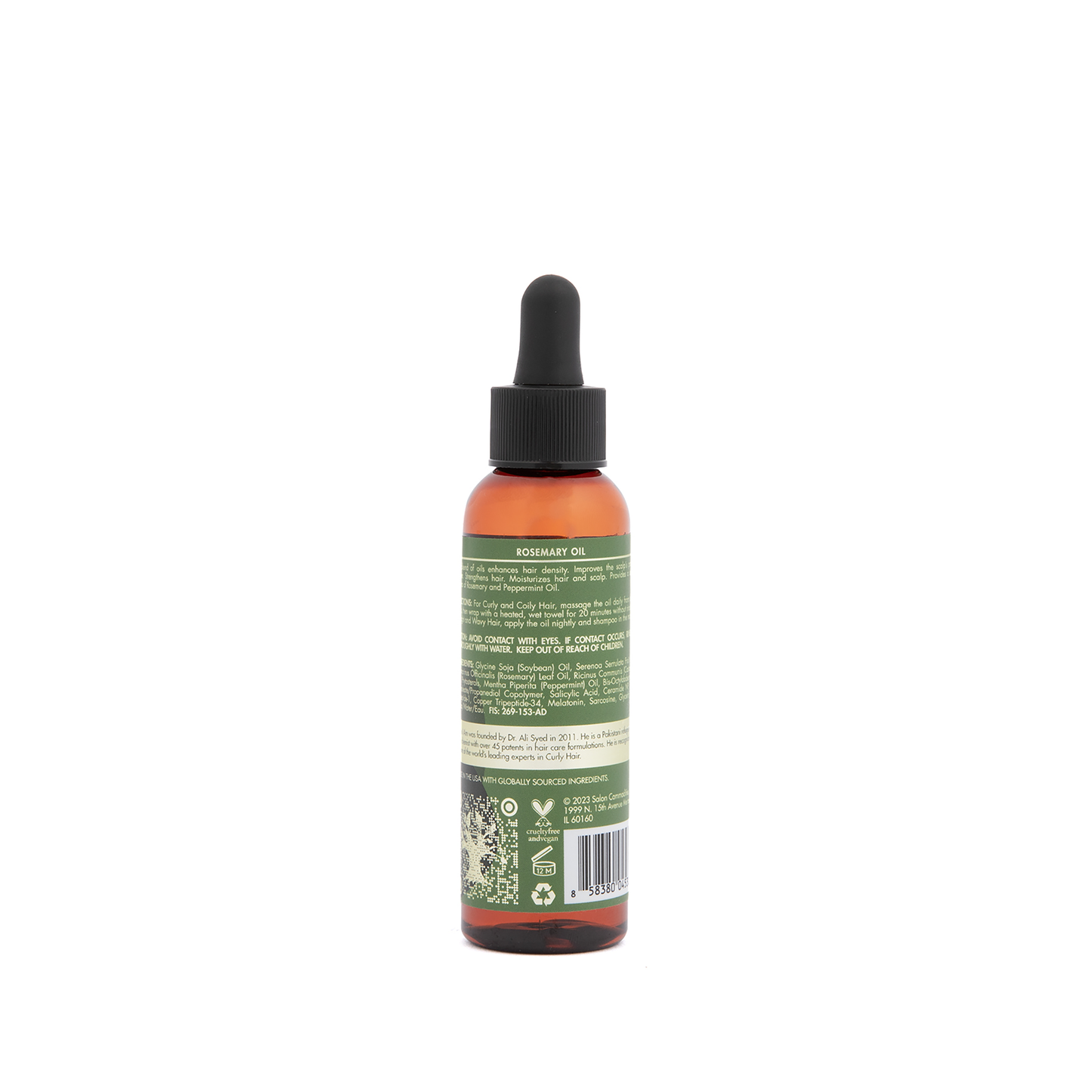 Rosemary oil back product image