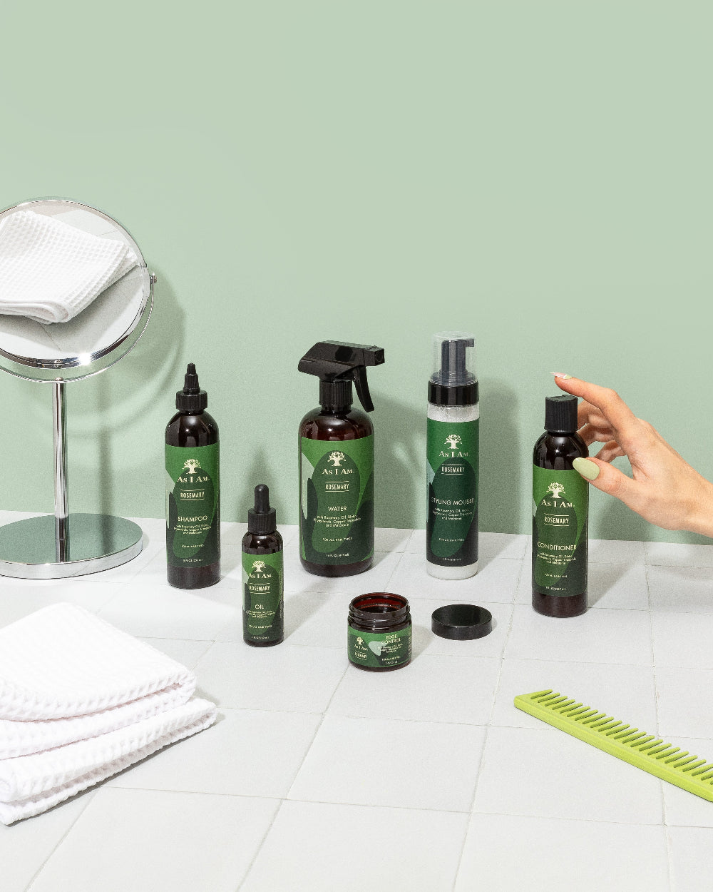 Rosemary collection product shot