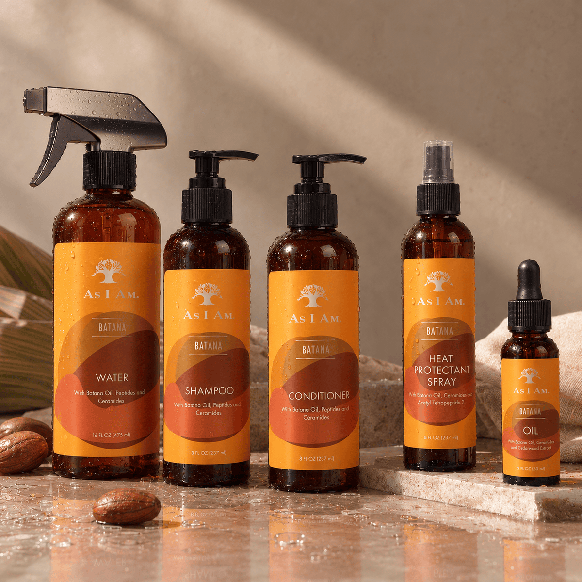 Gamme complète de soins capillaires Batana