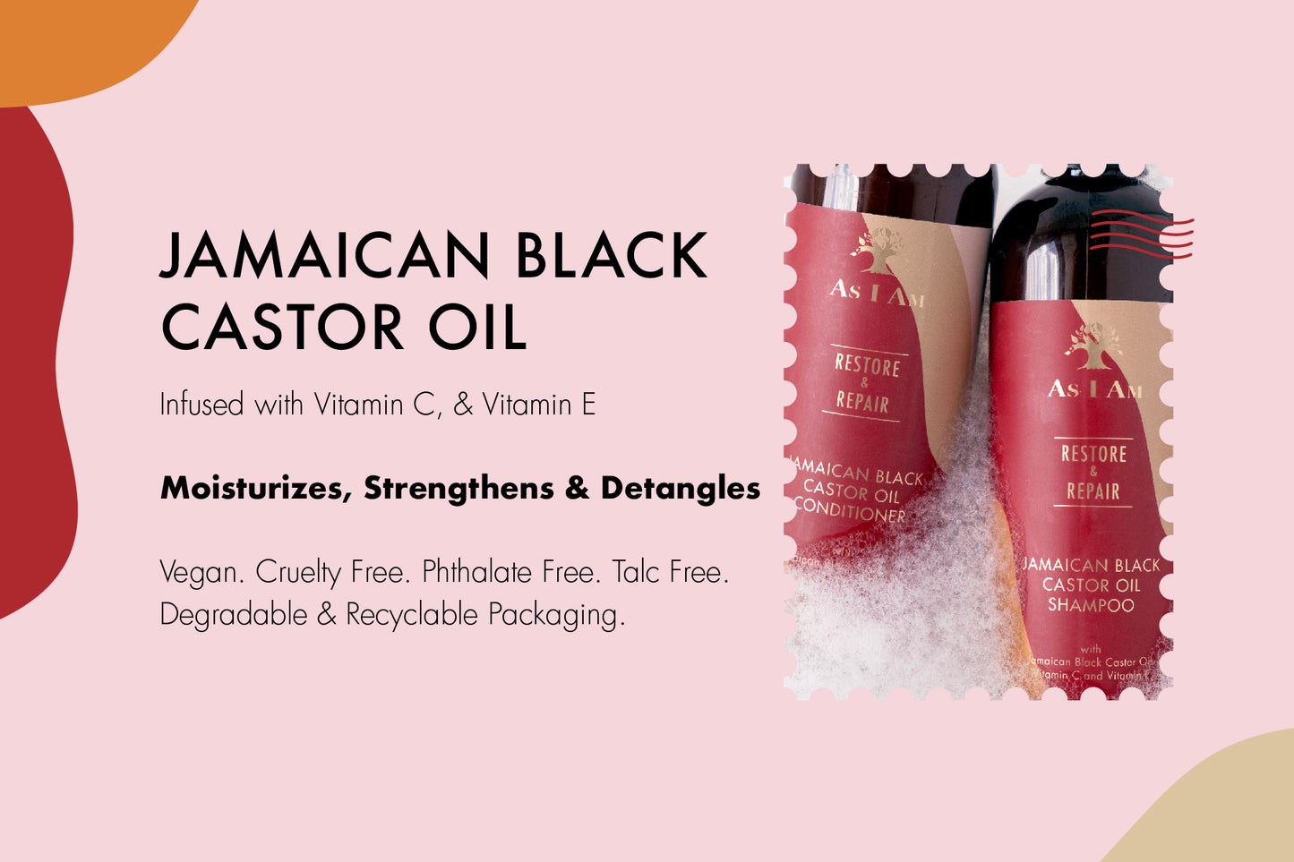 jamacian black castor oil information graphic