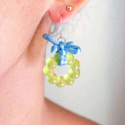 Mo.Na. Chartreuse Cutie Earrings