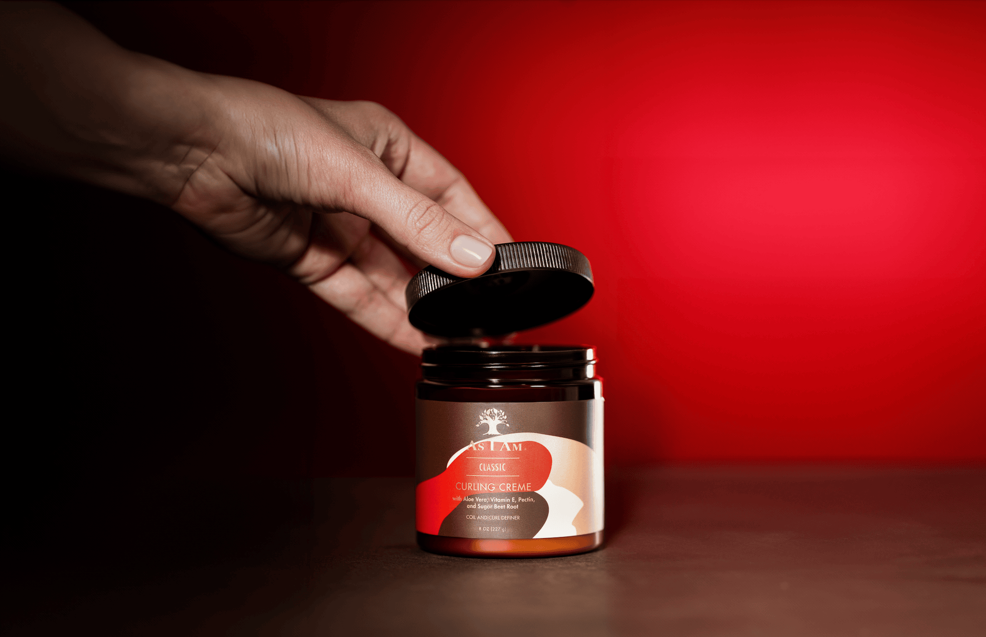 As I Am Curling Cream jar—a rich styling cream that defines curls, adds moisture, and provides soft hold for natural textured hair.
