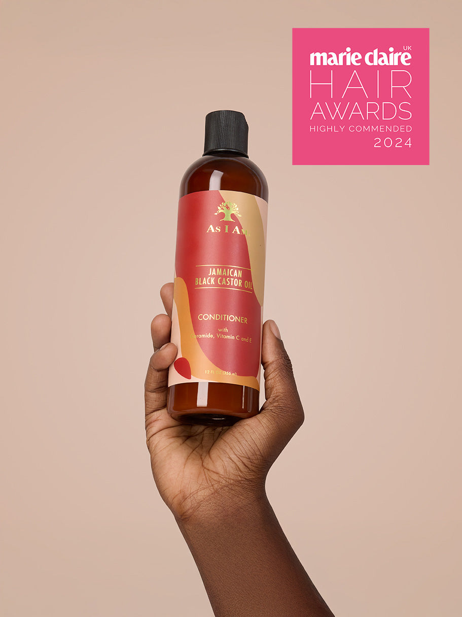 creamy, rich texture, designed to moisturize, detangle, and strengthen hair for improved manageability and growth support.