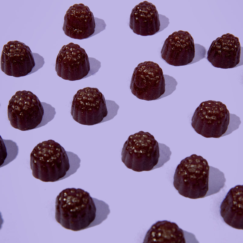 Rice Water Hair Gummies designed to support stronger, healthier-looking hair