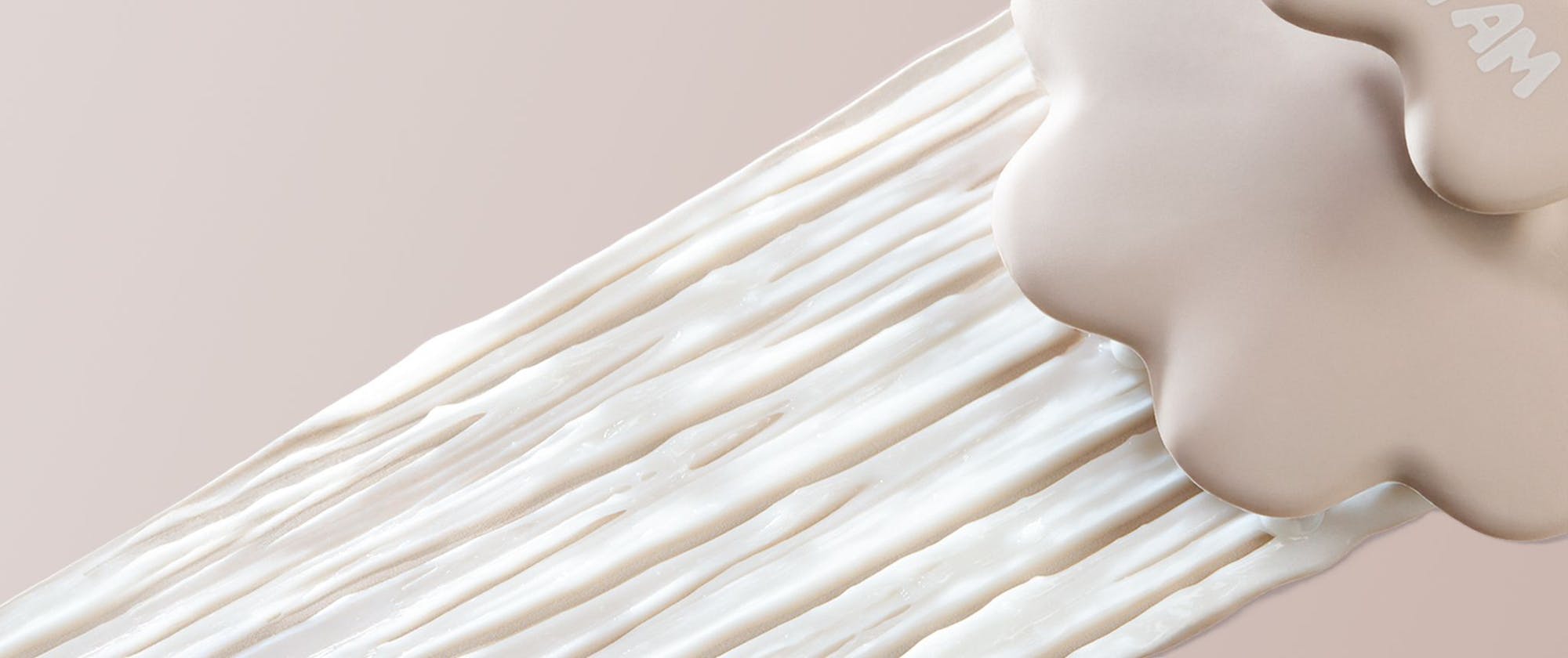 beige scalp brush banner with product