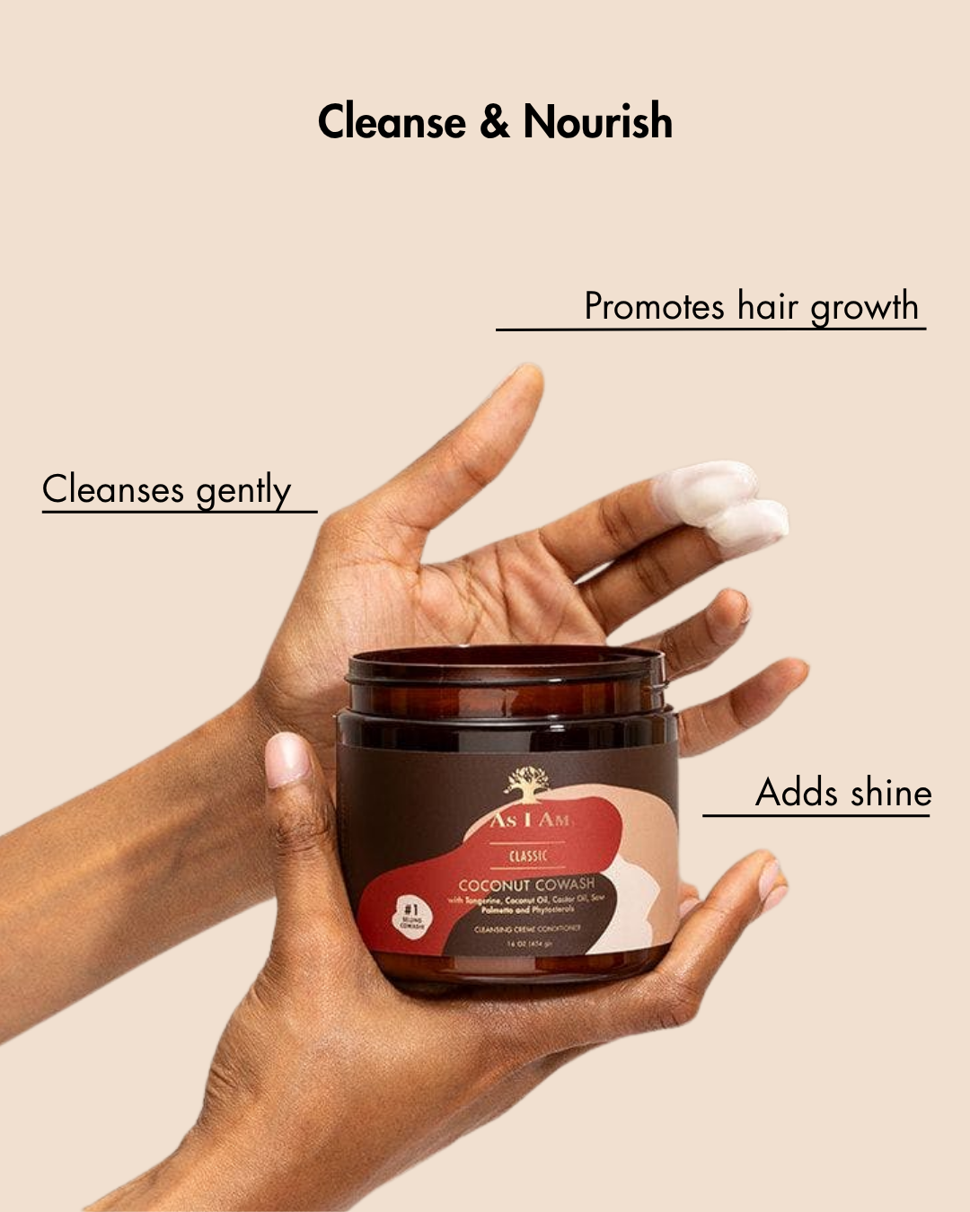 Key points for coconut classic cowash