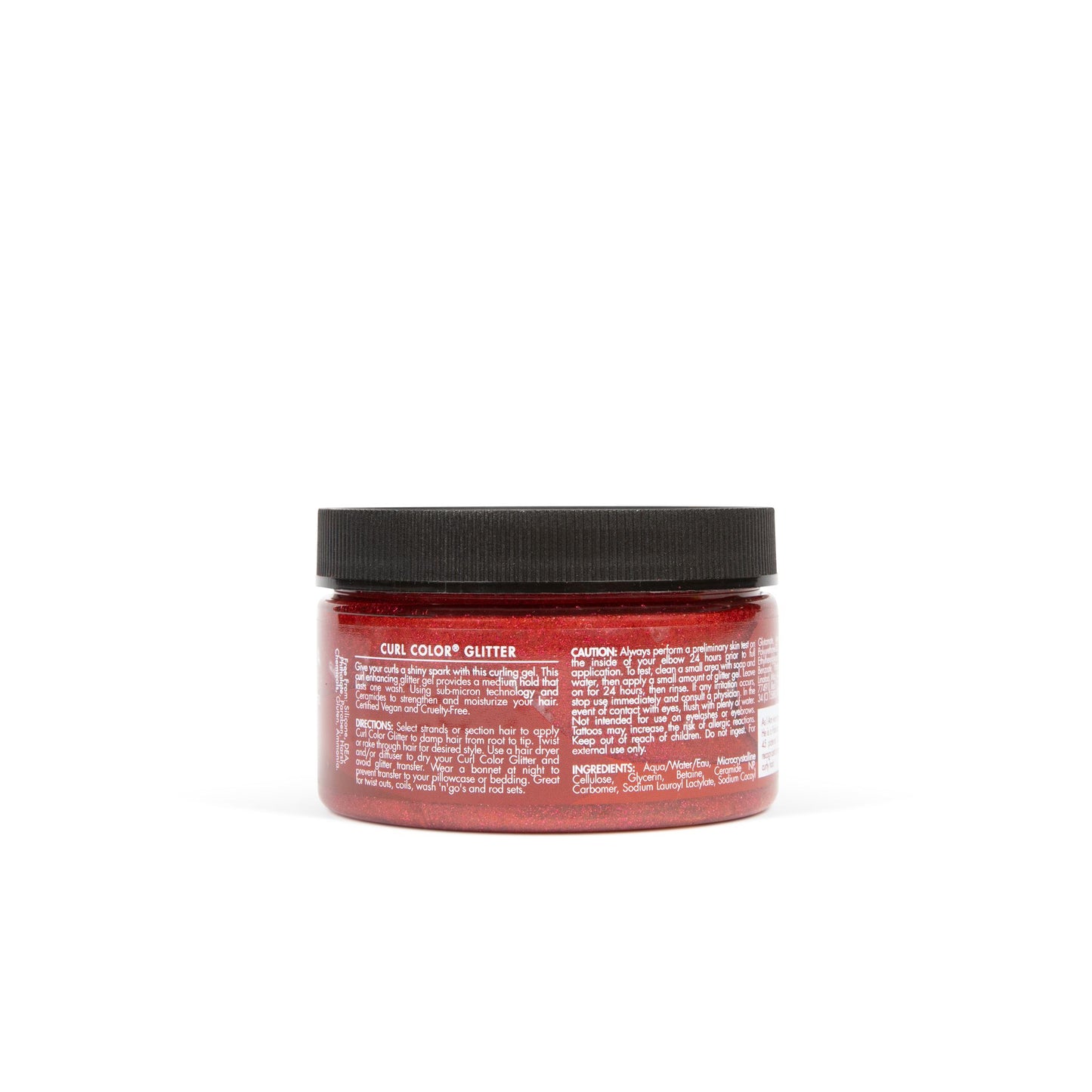 curl color glitter supernova red