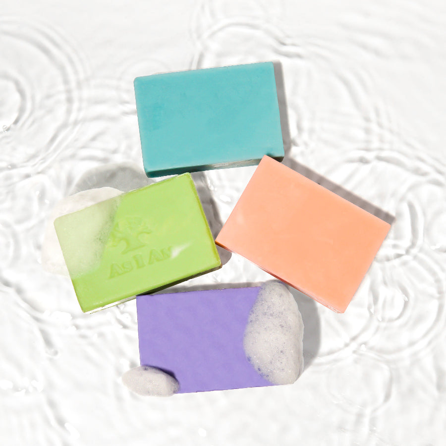 hemp seed bar collection product image in water