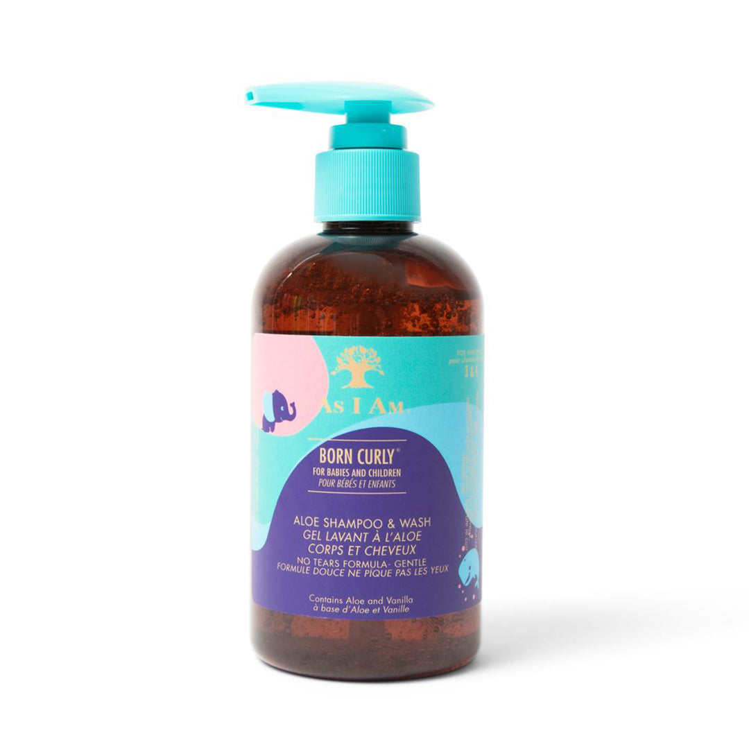 born curly aloe shampoo & wash