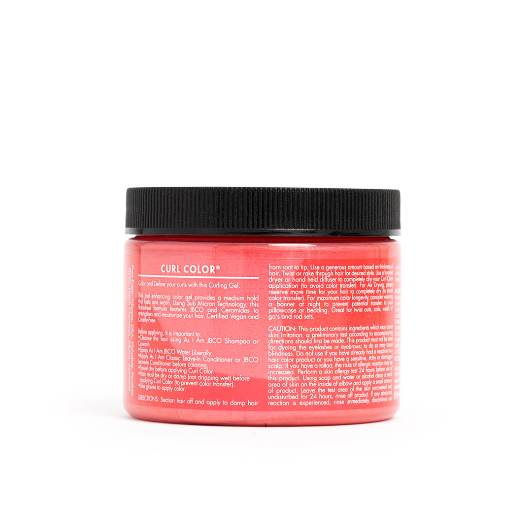 curl color flamingo pink