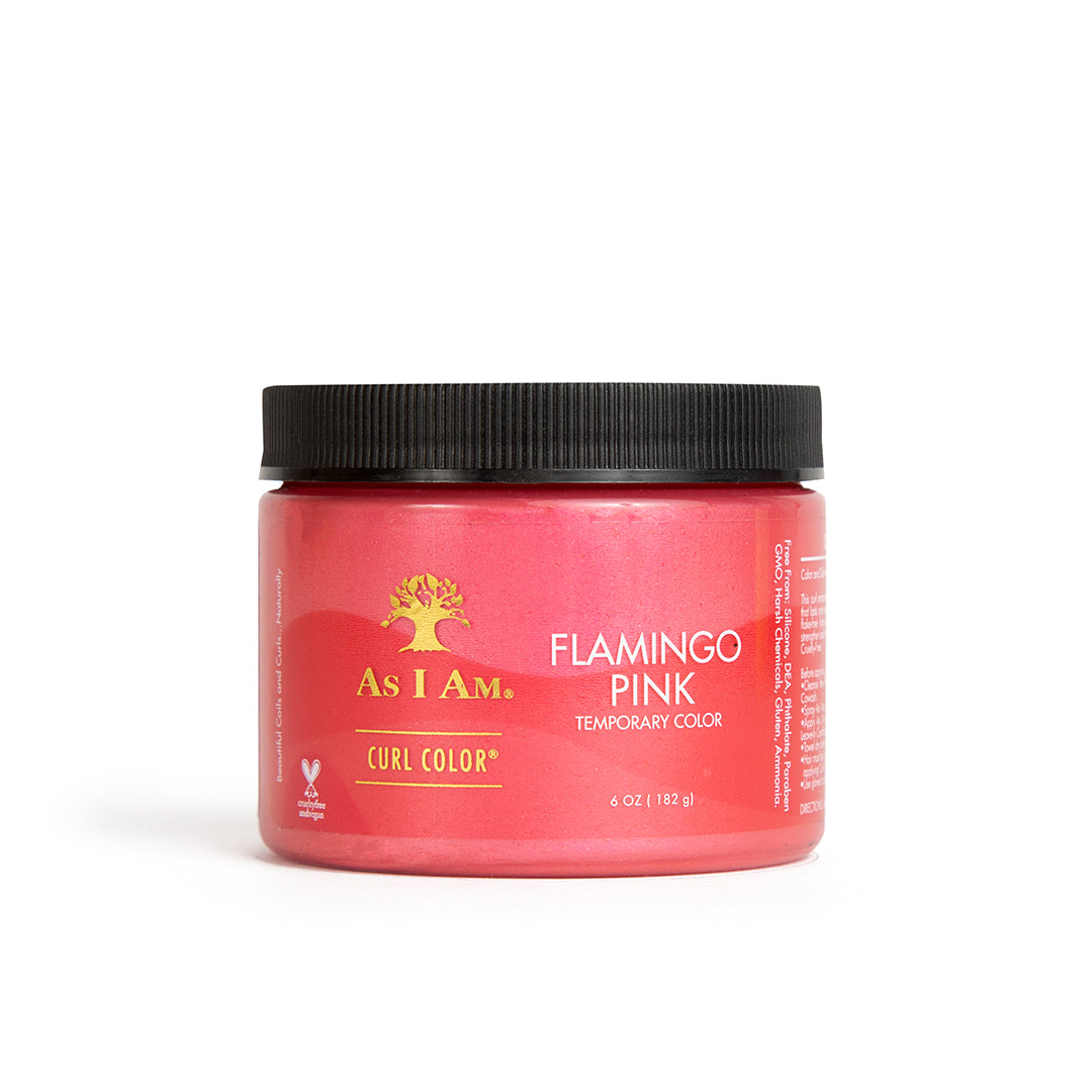 curl color flamingo pink