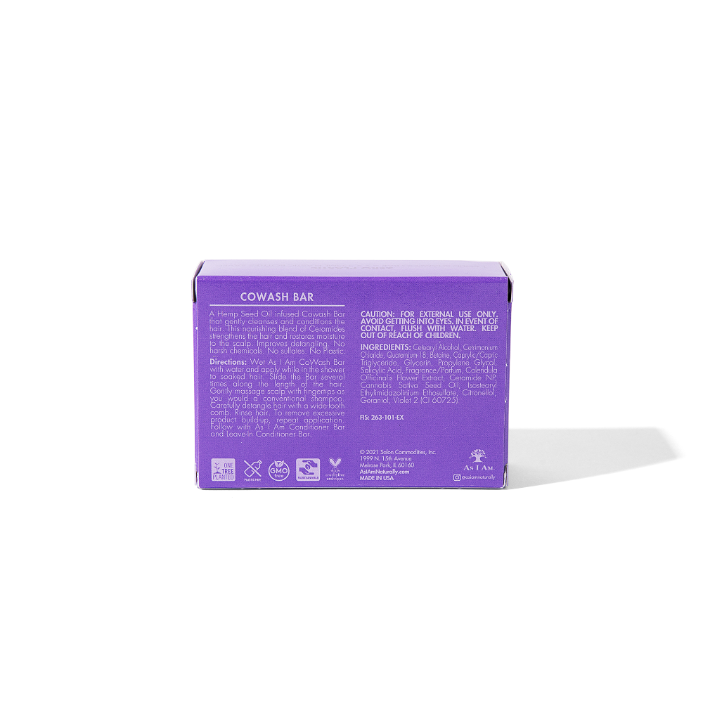 Hemp Seed Oil Cowash Bar