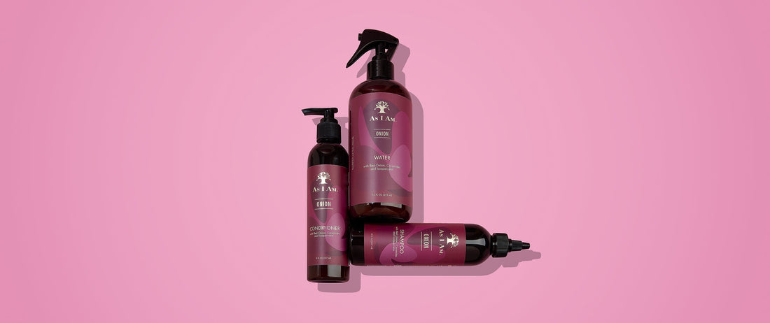 The As I Am Onion Collection: A New Approach to Healthy Hair Growth