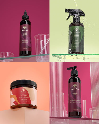 Routine capillaire pour les cheveux de type 4A