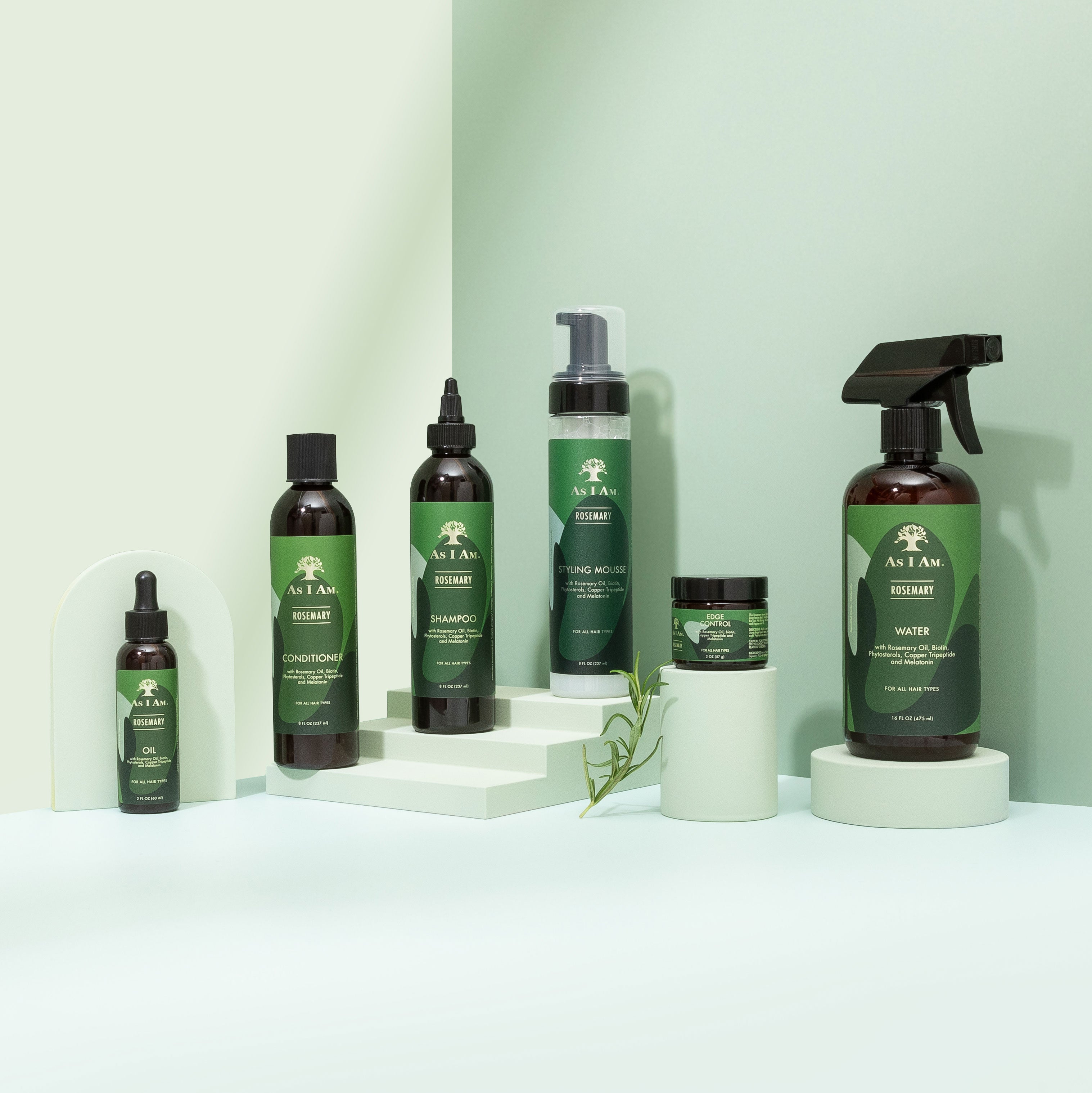 Green hair shop products