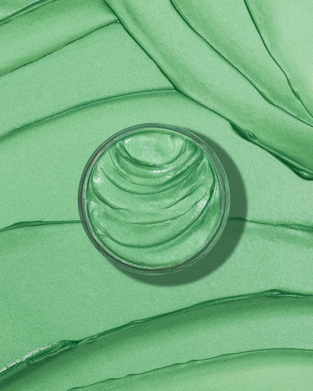 As I Am x Showy Curl Color in Jade Green — a richly pigmented temporary hair color gel with a creamy texture, designed to define curls with bold green color and lasting shine, without damage.