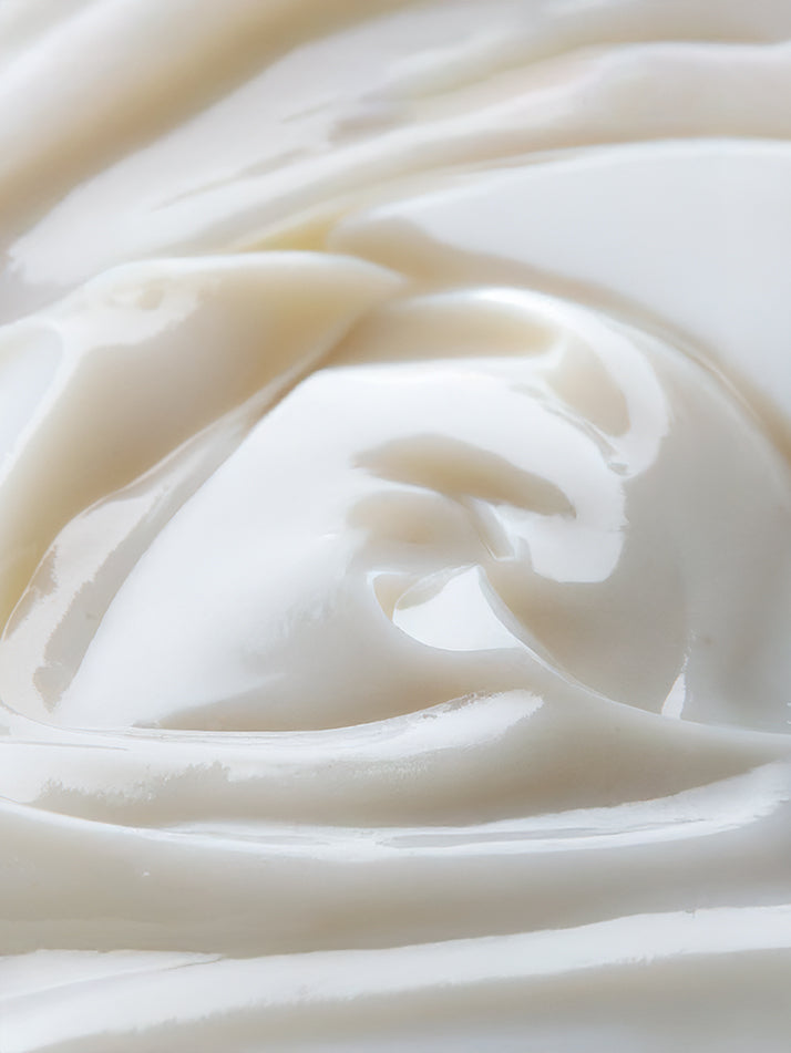 Close-up of smooth, white fabric texture