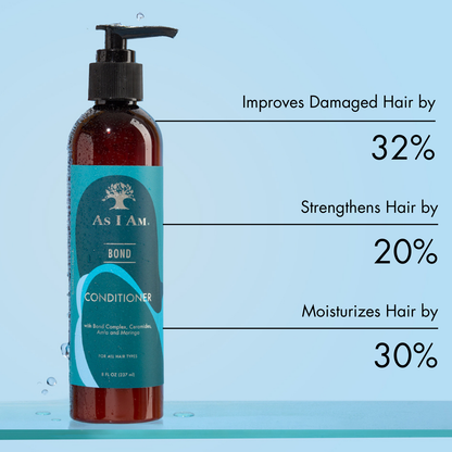 A restorative conditioner designed to strengthen and repair hair bonds while delivering deep hydration. It helps reduce breakage, improve elasticity, and enhance smoothness, leaving hair soft, resilient, and healthy-looking. Perfect for all hair types in need of repair and moisture.