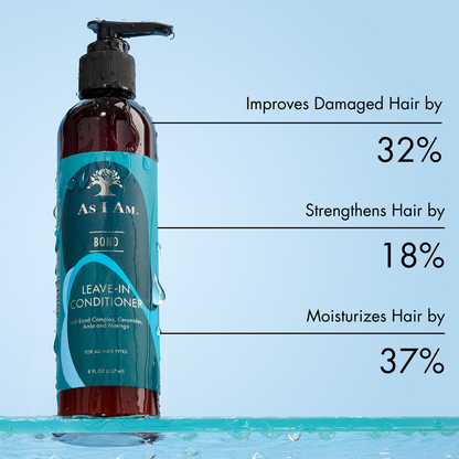 A strengthening leave-in treatment designed to repair and protect hair bonds while providing deep hydration. It helps reduce breakage, improve elasticity, and enhance manageability, leaving hair soft, smooth, and resilient. Perfect for all hair types in need of long-lasting nourishment and protection.