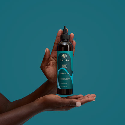 Bond Shampoo by As I Am – Strengthening and repairing shampoo designed for all hair types. This nourishing formula helps restore hair's natural structure, leaving it smooth, healthy, and hydrated. Perfect for dry or damaged hair in need of a revitalizing boost.