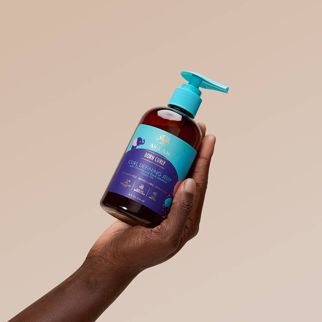 Gelée définissant les boucles Born Curly