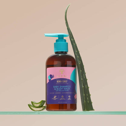 Shampooing et gel douche pour bébés Born Curly