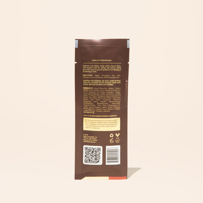 AS I AM Leave-In Conditioner in a 1 oz sachet, featuring a lightweight, creamy texture—designed to smooth the cuticle, add moisture, ease detangling, and prep textured hair for styling while promoting shine and manageability.