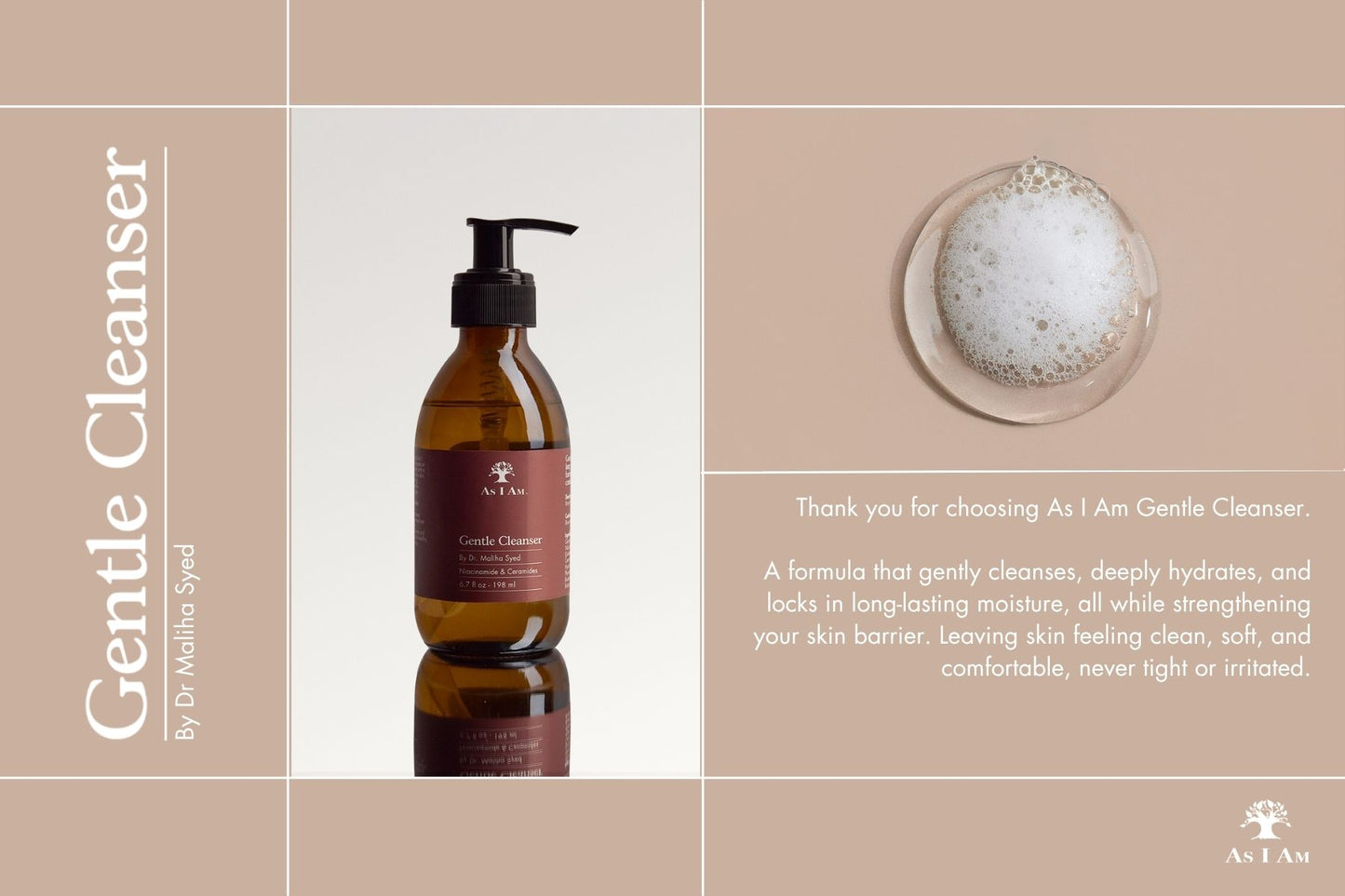 Gentle Cleanser Postcard