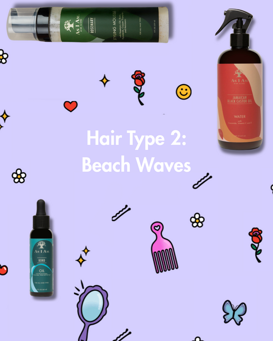 Hair type 2: Beach Waves Routine