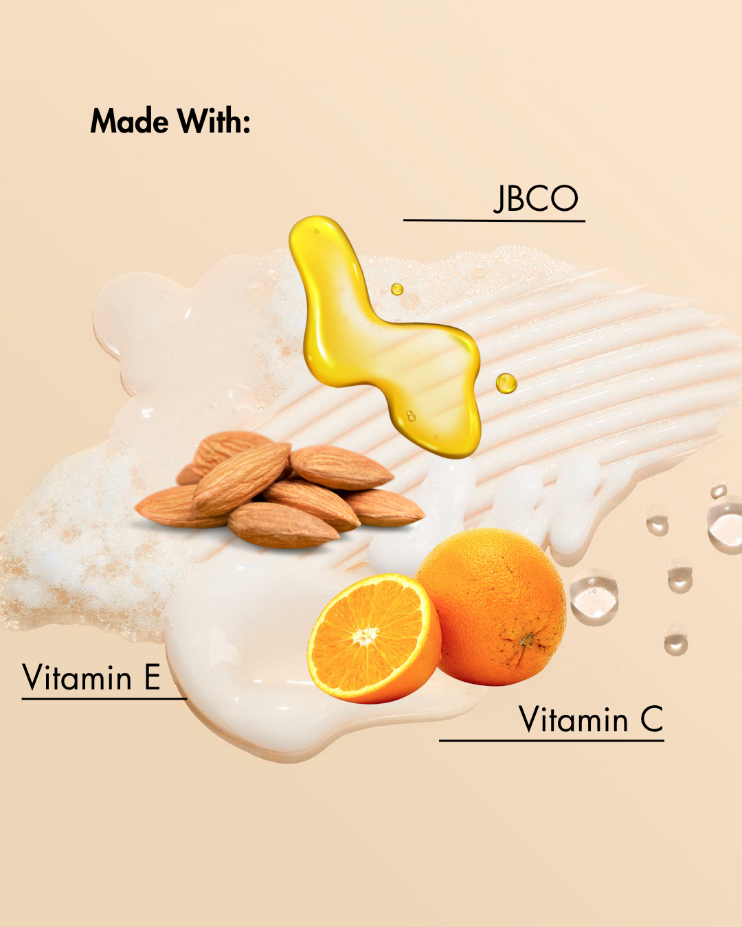 Jamaican Black Castor Oil Smoothie ingredients slide