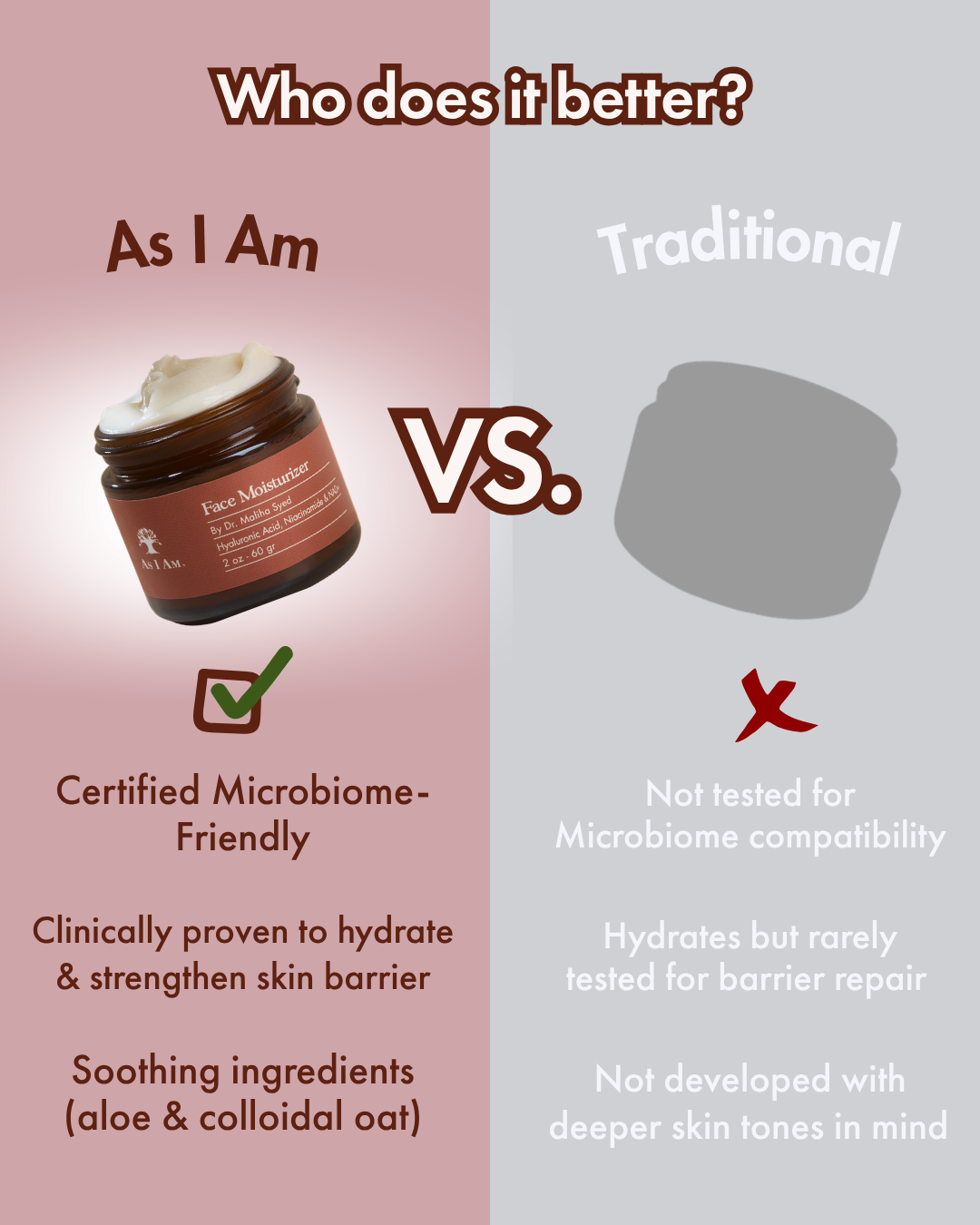 As I Am Face Moisturizer — lifestyle image