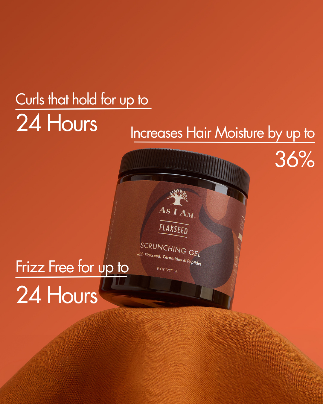 Flaxseed Scrunching Gel For Hair
