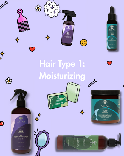 Hair Type 1: Moisturizing Routine