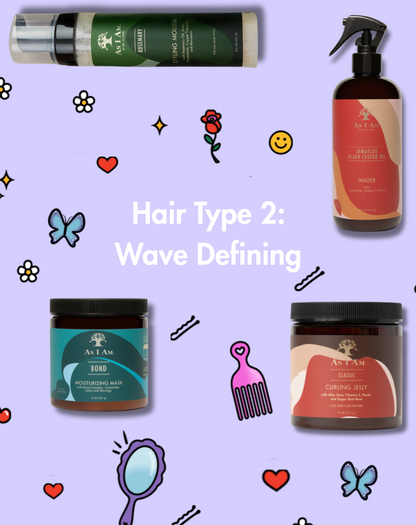 Hair Type 2: Wave Defining Routine