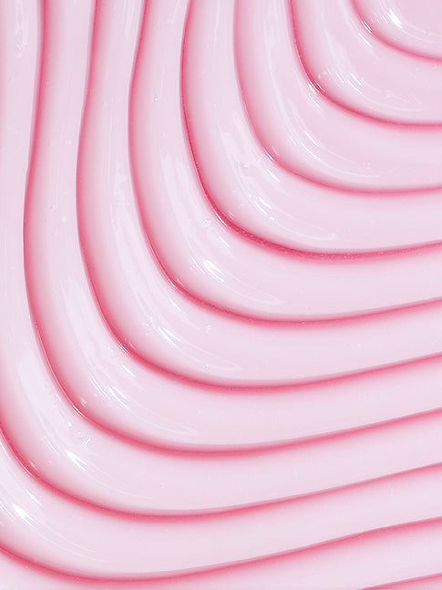 Close-up of pink and white wavy lines