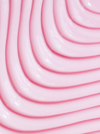 Close-up of pink and white wavy lines