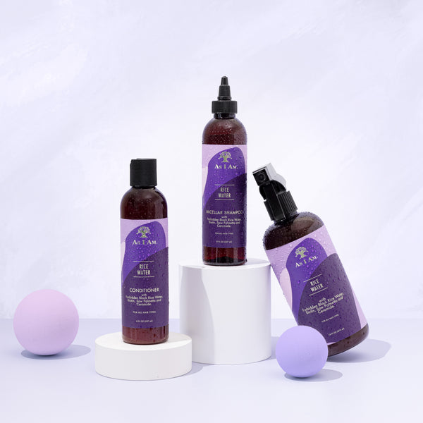 Rice Water, Shampoo, and Conditioner – as i am