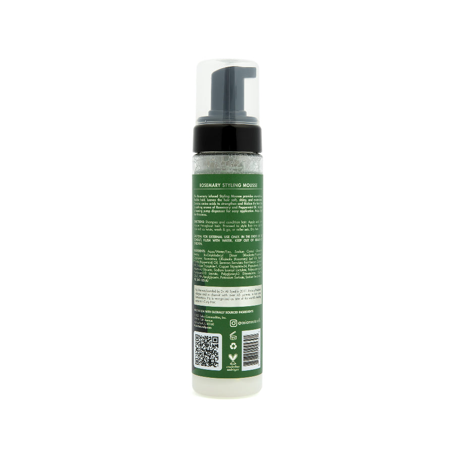 As I Am Rosemary Styling Mousse back image