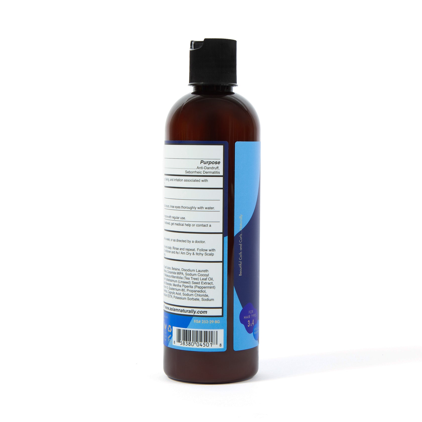 dry & itchy scalp care dandruff shampoo as i am