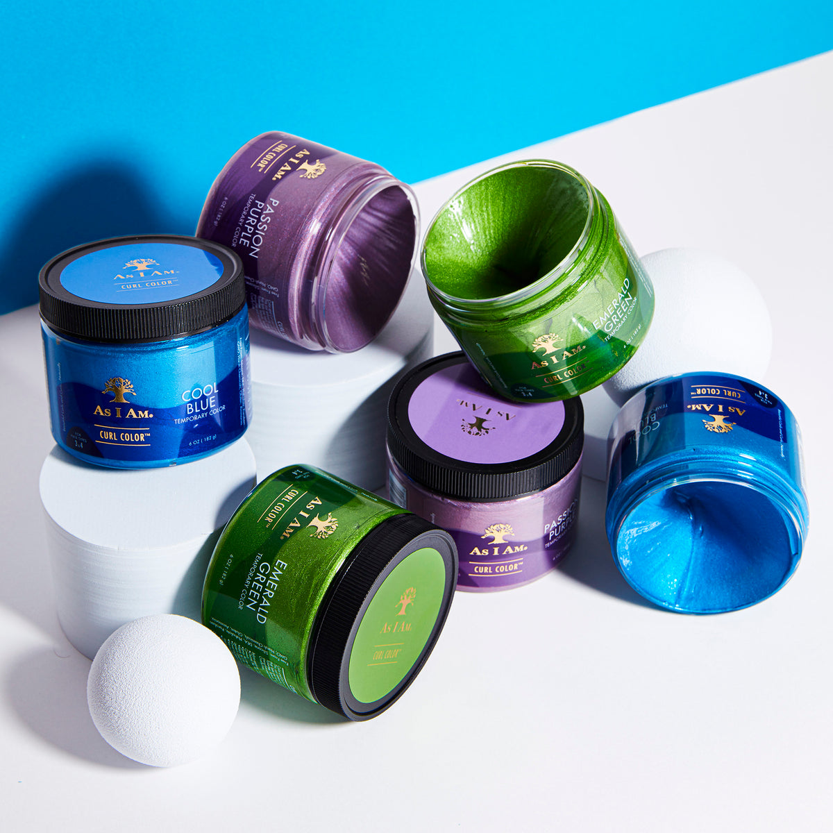 Curl Color Cool Blue - As I Am – as i am