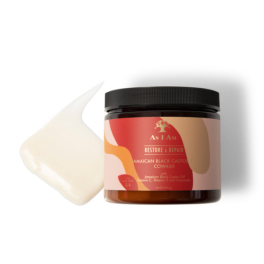 As I Am Jamaican Black Castor Oil CoWash 454 g pentru păr creț deteriorat